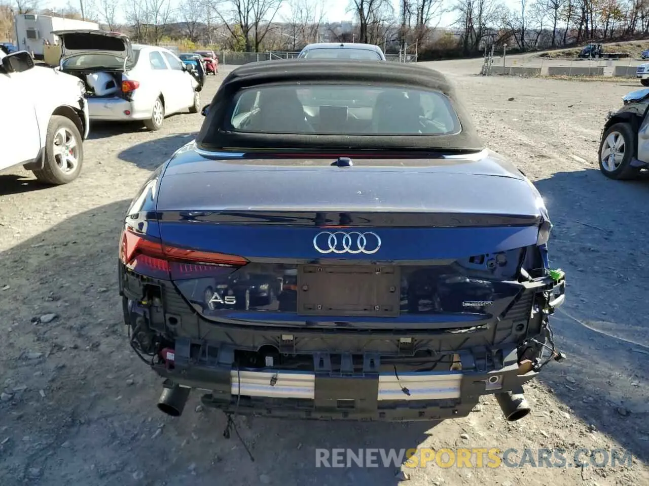 6 Photograph of a damaged car WAUYNGF56KN005142 AUDI A5 2019