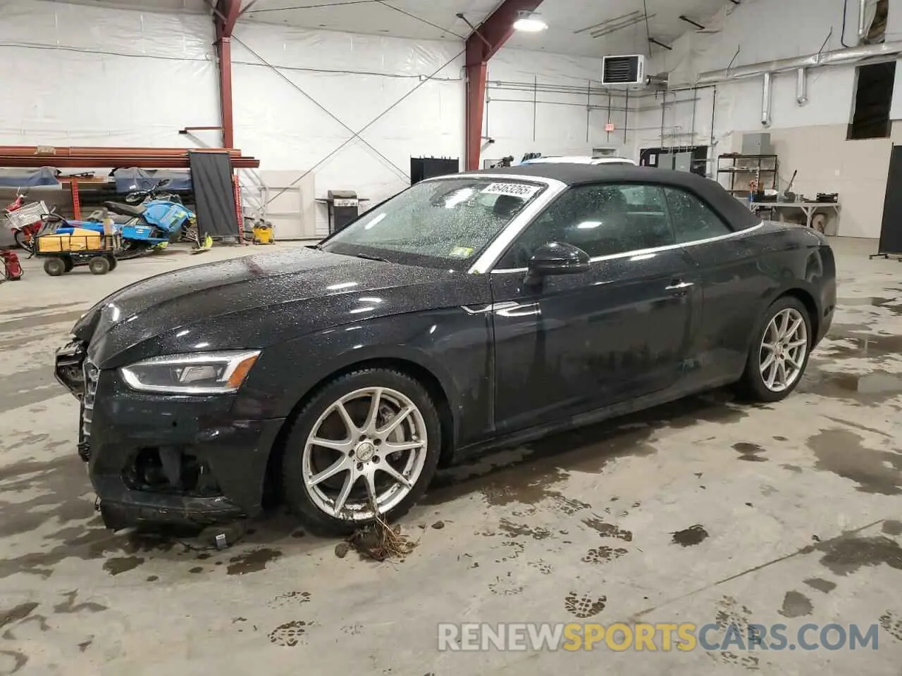 1 Photograph of a damaged car WAUYNGF56KN006985 AUDI A5 2019