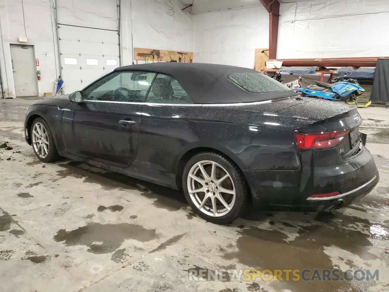 2 Photograph of a damaged car WAUYNGF56KN006985 AUDI A5 2019