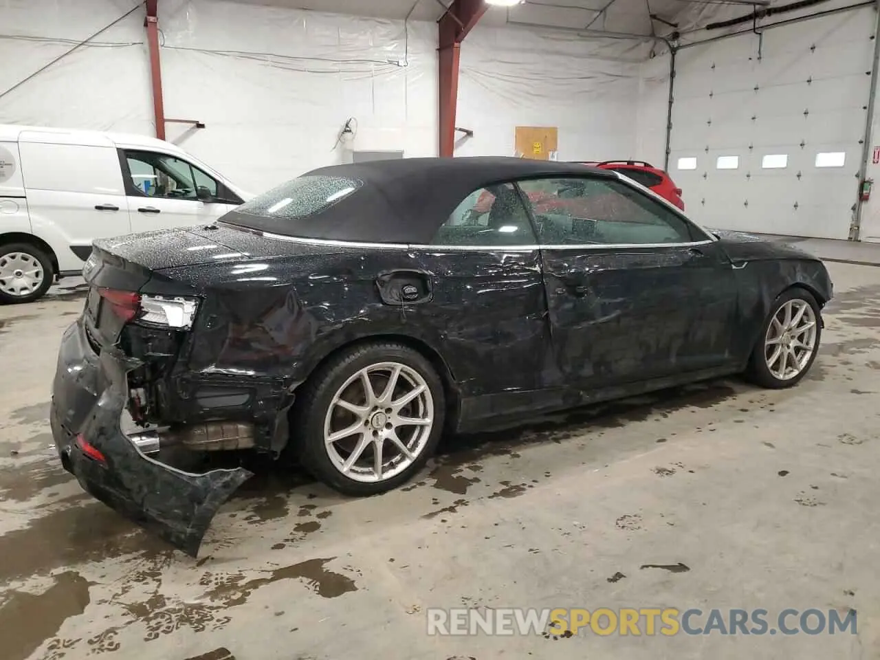 3 Photograph of a damaged car WAUYNGF56KN006985 AUDI A5 2019