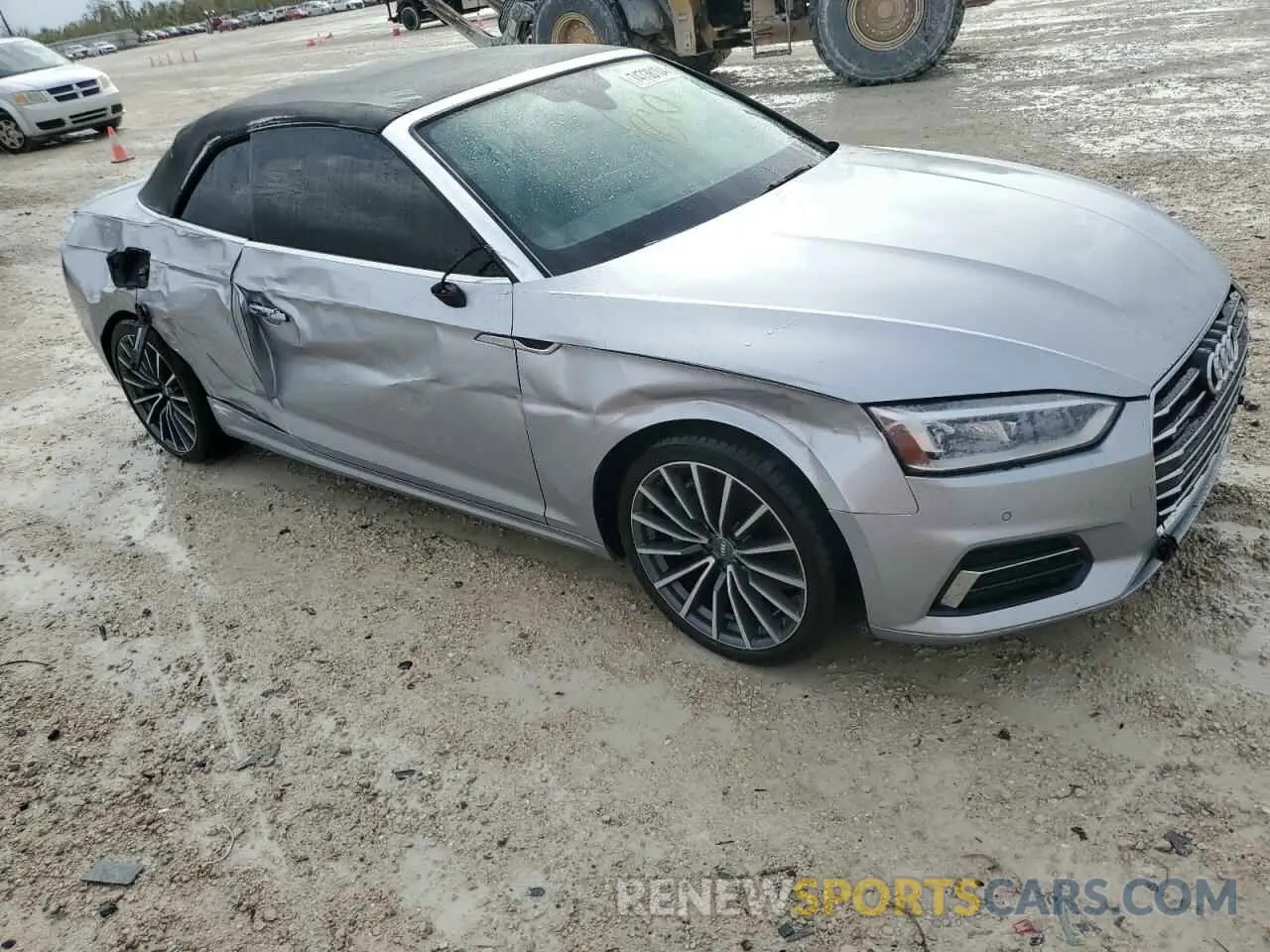 4 Photograph of a damaged car WAUYNGF57KN008969 AUDI A5 2019