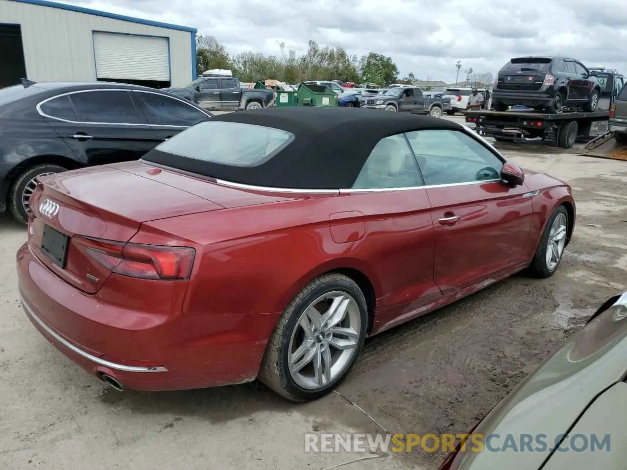 3 Photograph of a damaged car WAUYNGF57KN009085 AUDI A5 2019