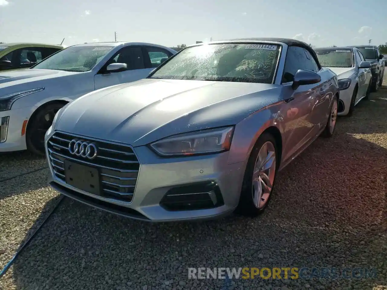 2 Photograph of a damaged car WAUYNGF58KN010469 AUDI A5 2019