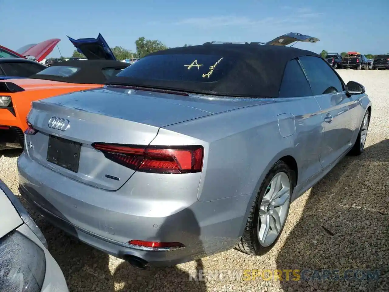 4 Photograph of a damaged car WAUYNGF58KN010469 AUDI A5 2019