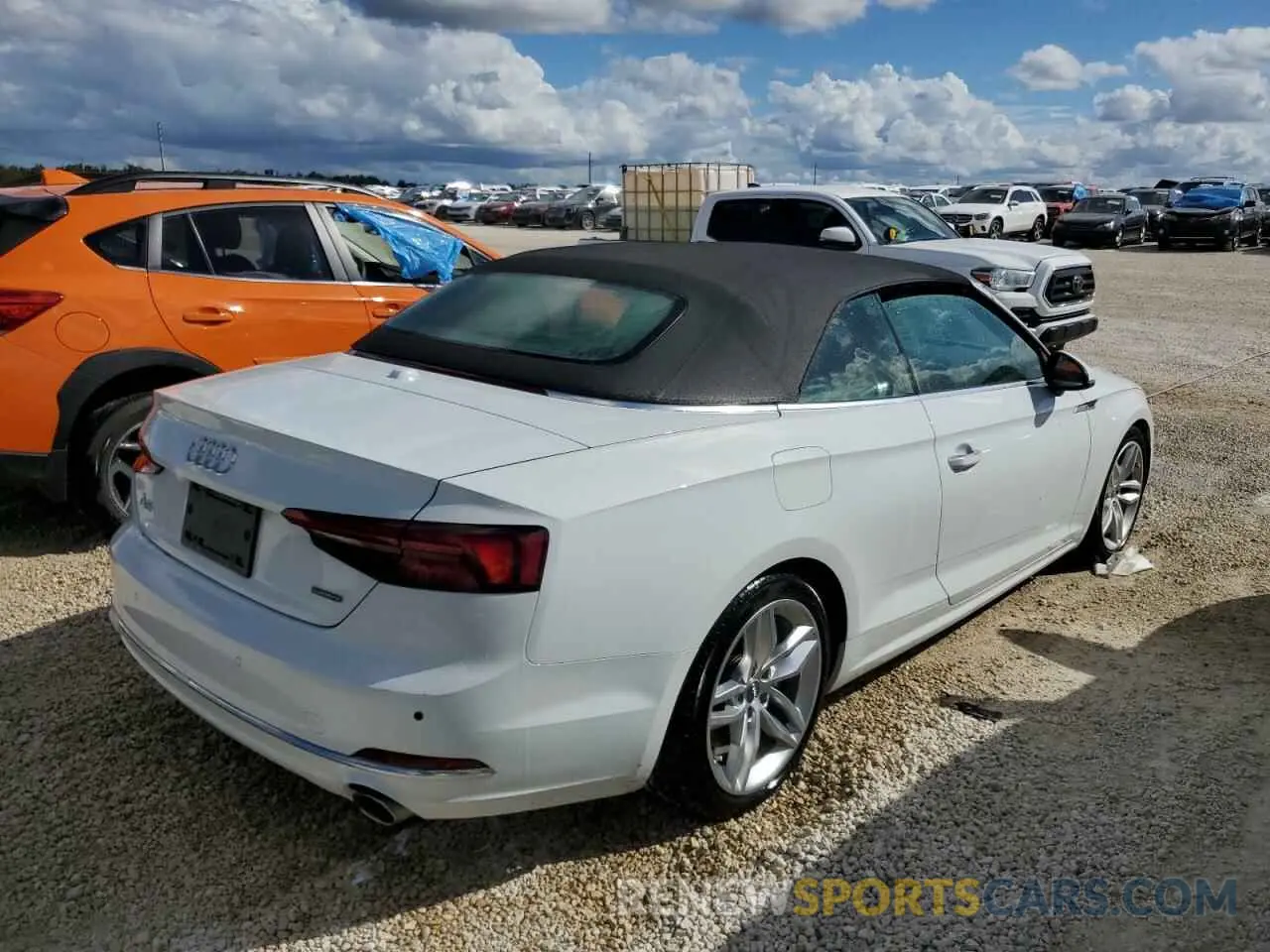 3 Photograph of a damaged car WAUYNGF59KN001568 AUDI A5 2019
