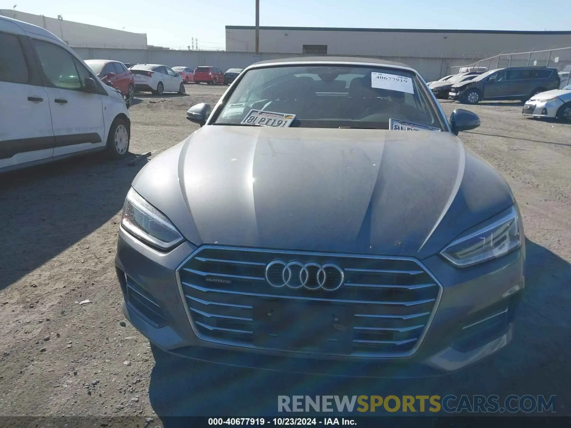 12 Photograph of a damaged car WAUYNGF59KN002817 AUDI A5 2019