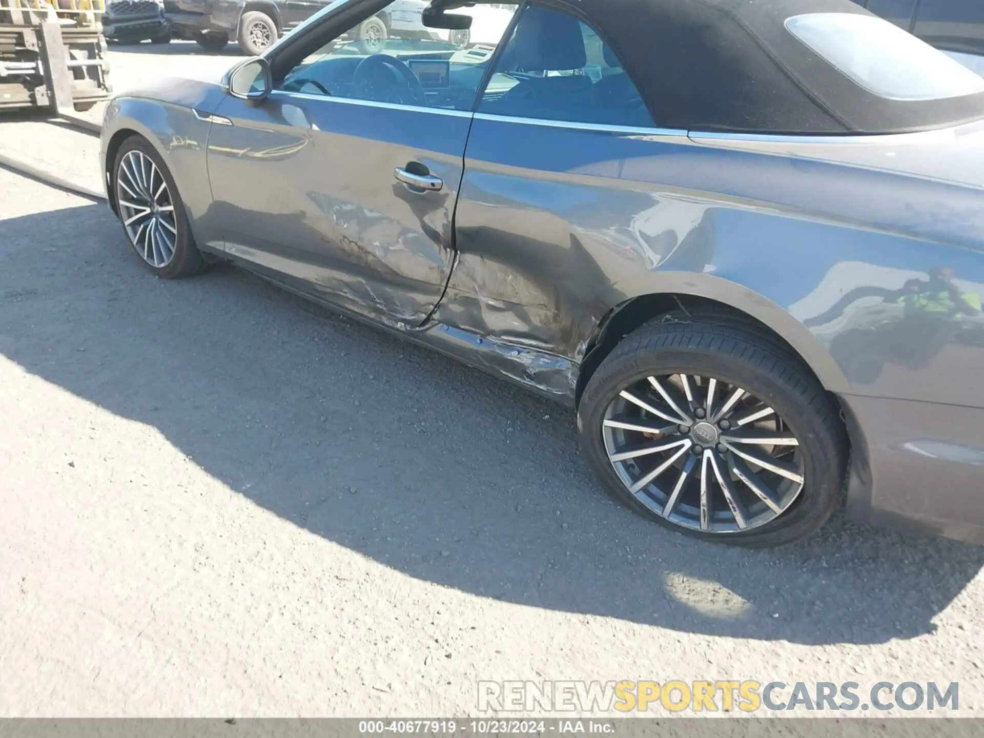 17 Photograph of a damaged car WAUYNGF59KN002817 AUDI A5 2019