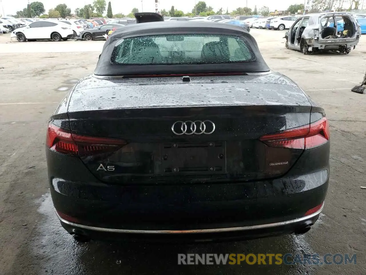 6 Photograph of a damaged car WAUYNGF59KN009590 AUDI A5 2019