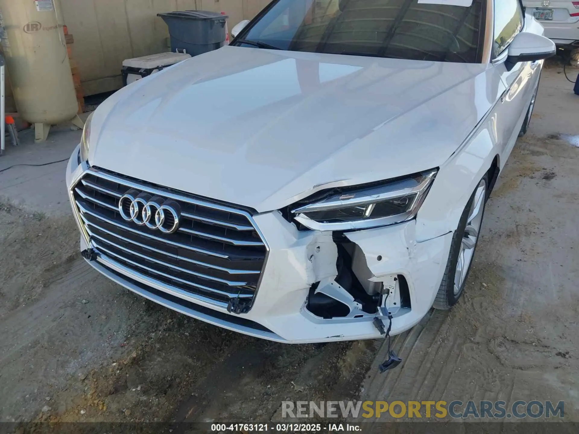 6 Photograph of a damaged car WAUYNGF5XKN011462 AUDI A5 2019