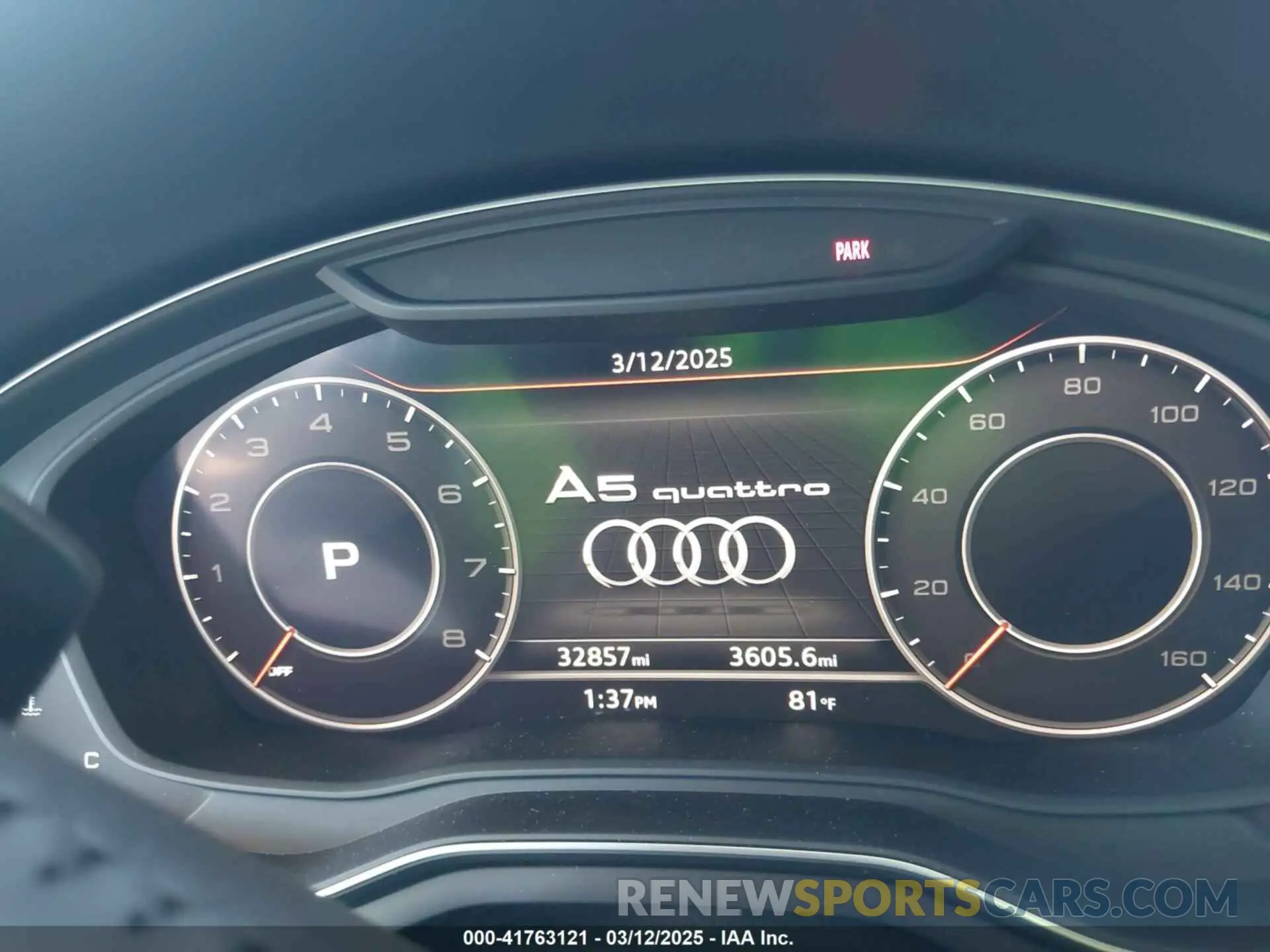 7 Photograph of a damaged car WAUYNGF5XKN011462 AUDI A5 2019