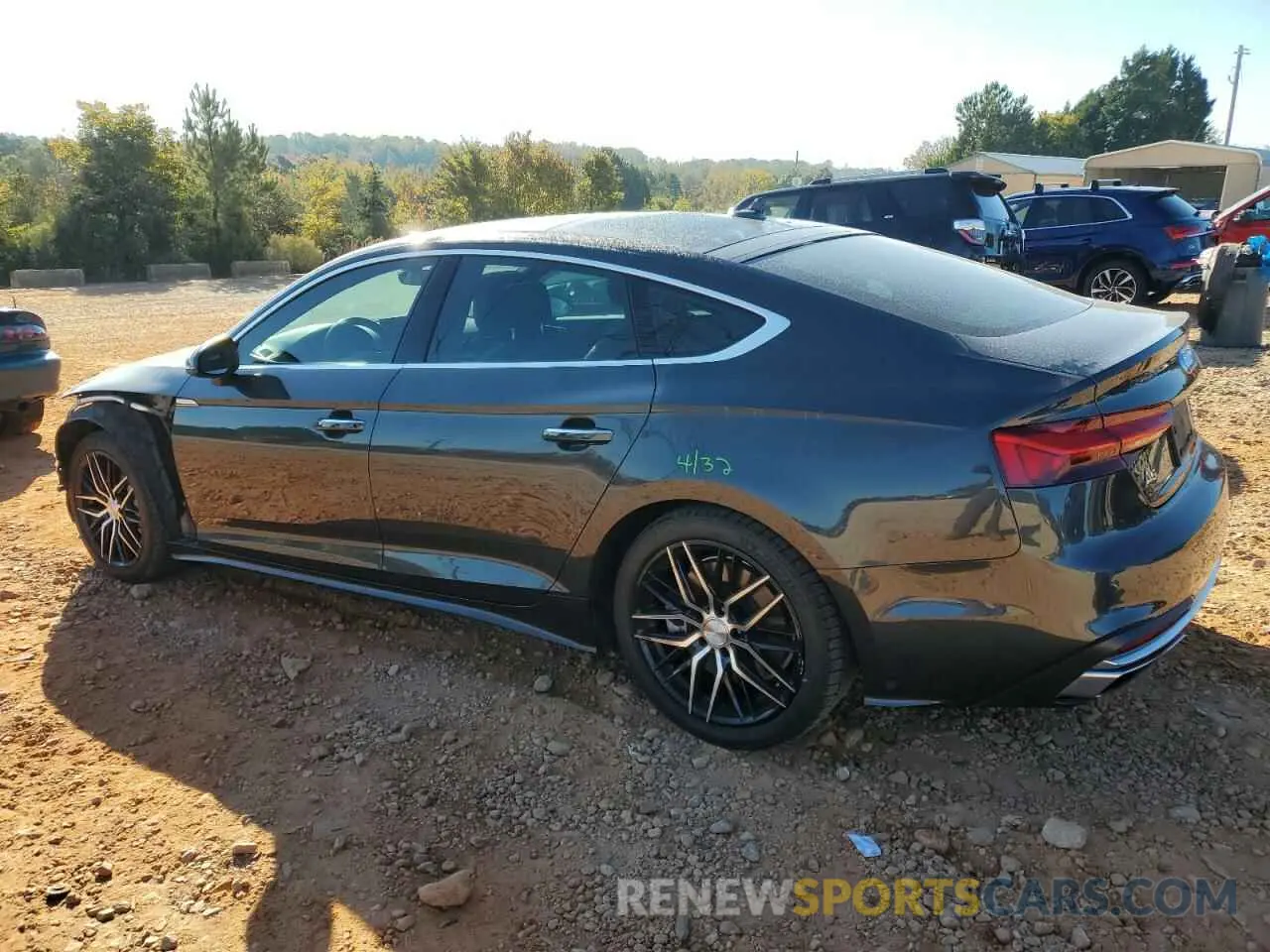 2 Photograph of a damaged car WAUANCF50LA003549 AUDI A5 2020