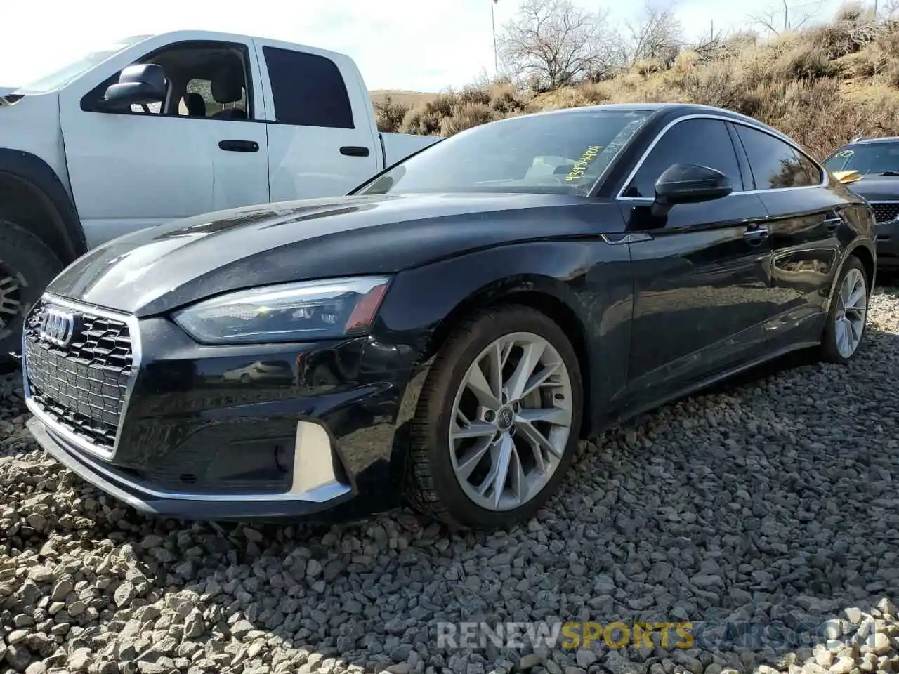 1 Photograph of a damaged car WAUANCF50LA006340 AUDI A5 2020