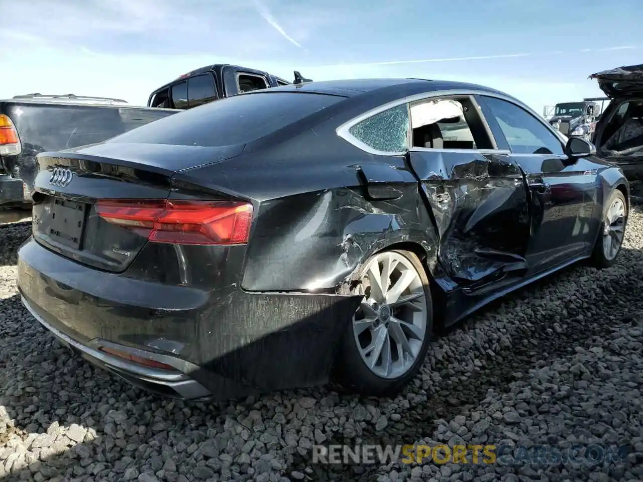 3 Photograph of a damaged car WAUANCF50LA006340 AUDI A5 2020