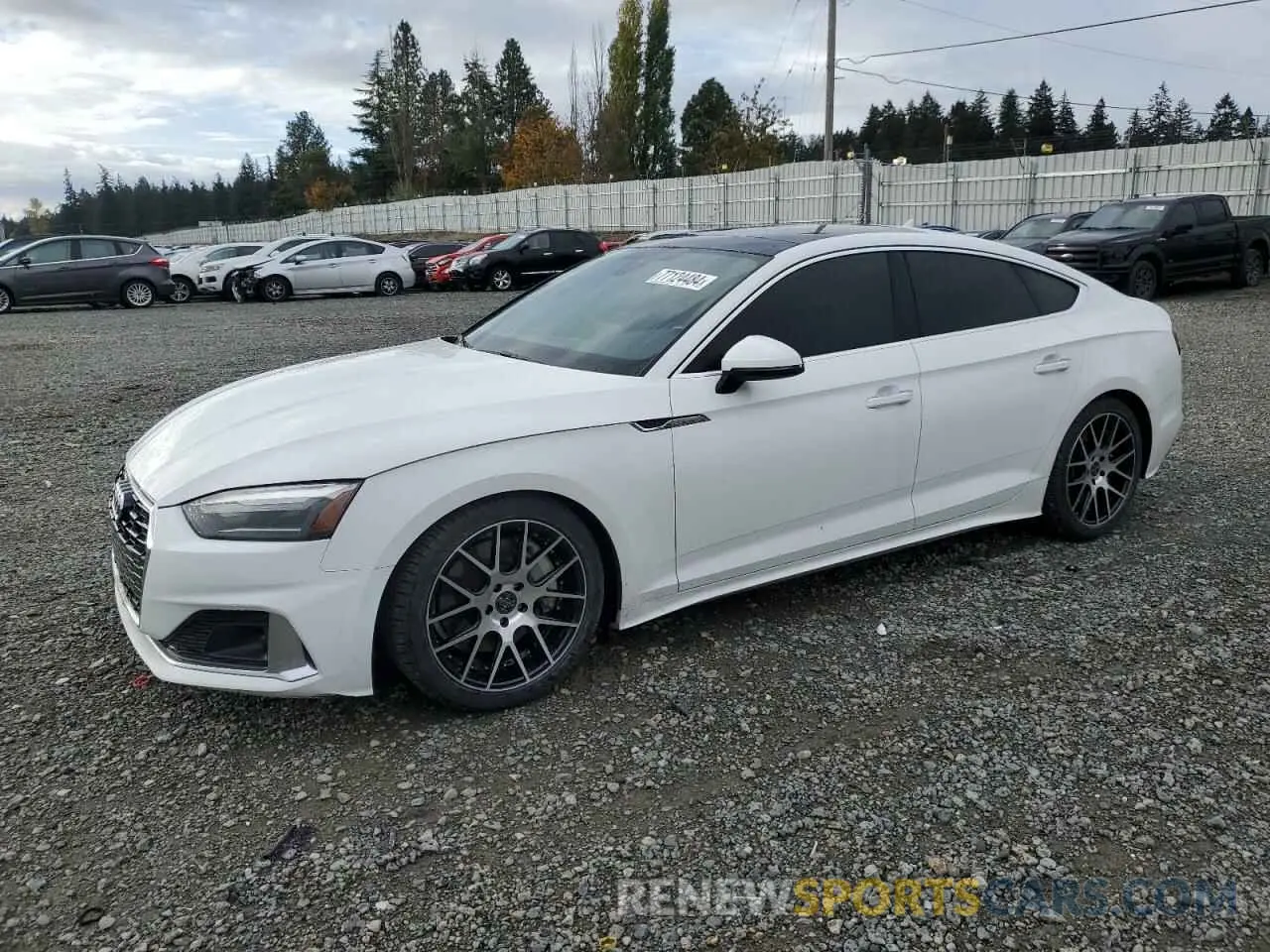 1 Photograph of a damaged car WAUANCF51LA004497 AUDI A5 2020
