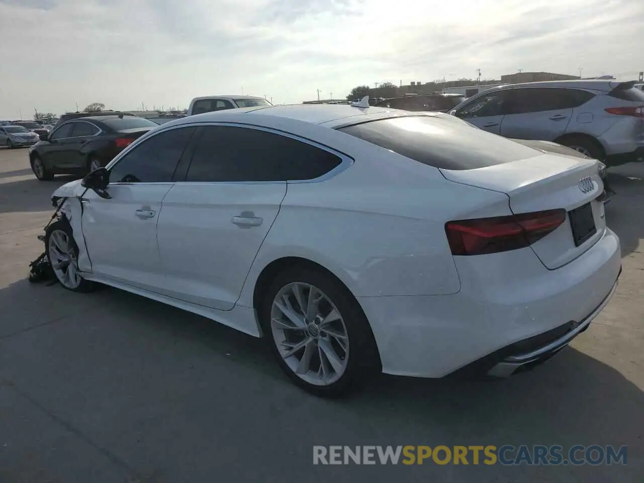 2 Photograph of a damaged car WAUANCF51LA006007 AUDI A5 2020