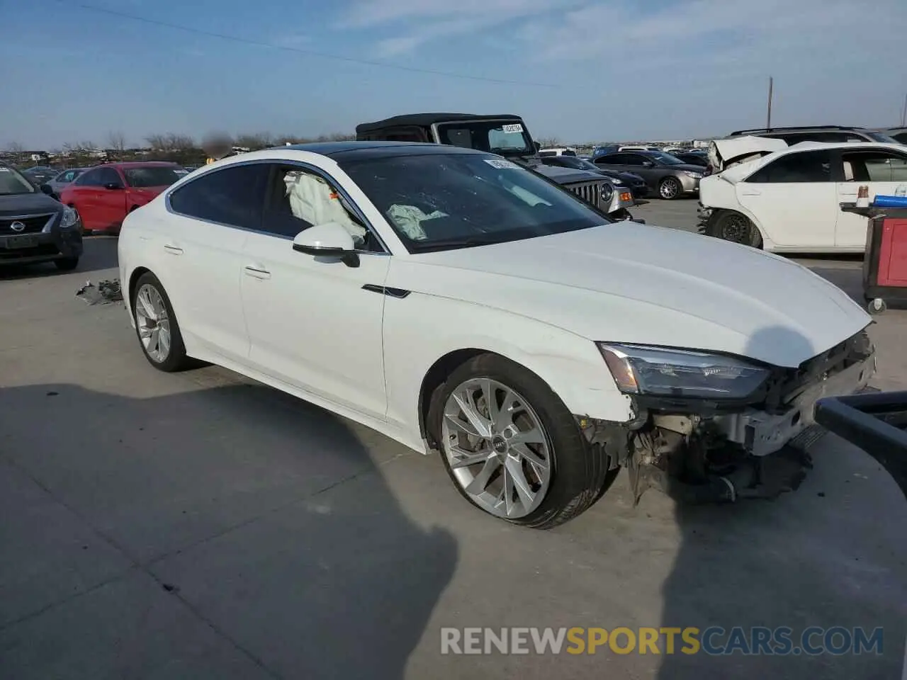 4 Photograph of a damaged car WAUANCF51LA006007 AUDI A5 2020