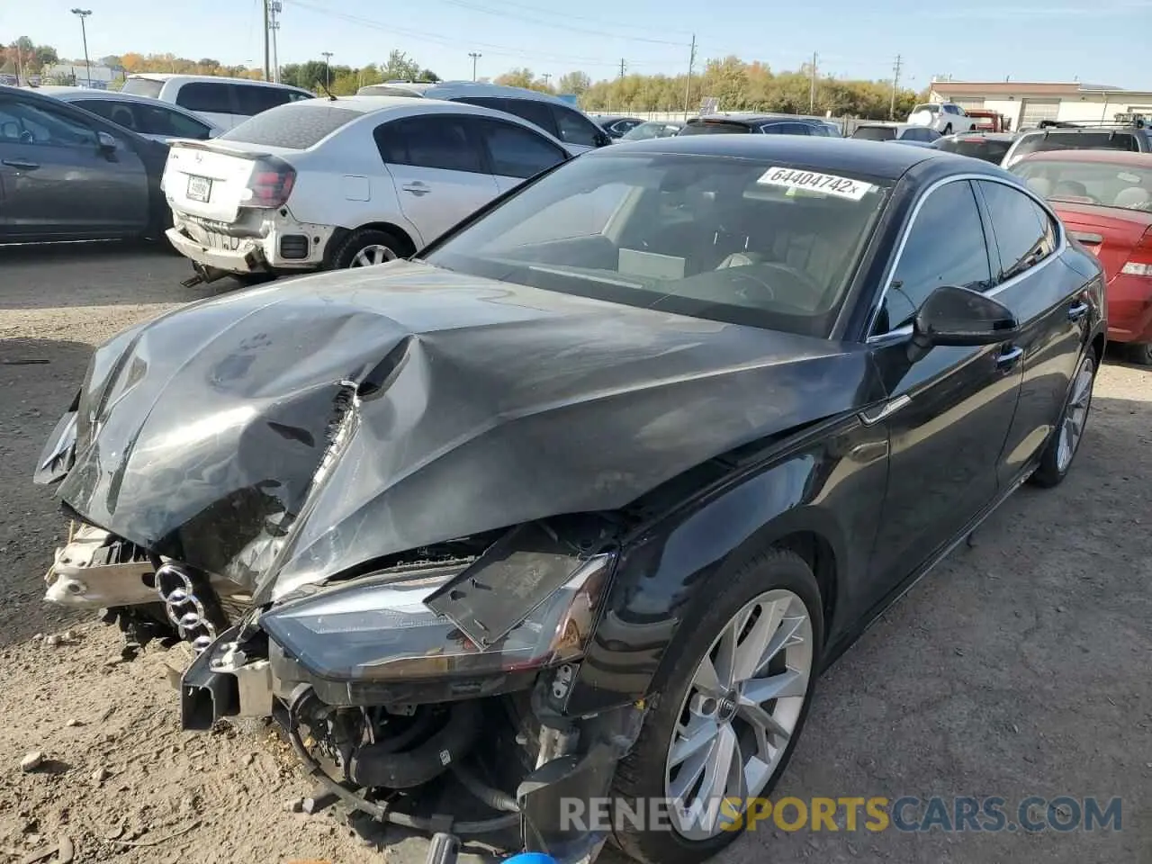 2 Photograph of a damaged car WAUANCF52LA006422 AUDI A5 2020