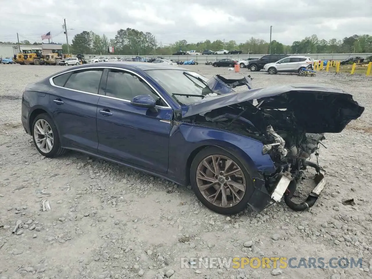 4 Photograph of a damaged car WAUANCF53LA005151 AUDI A5 2020