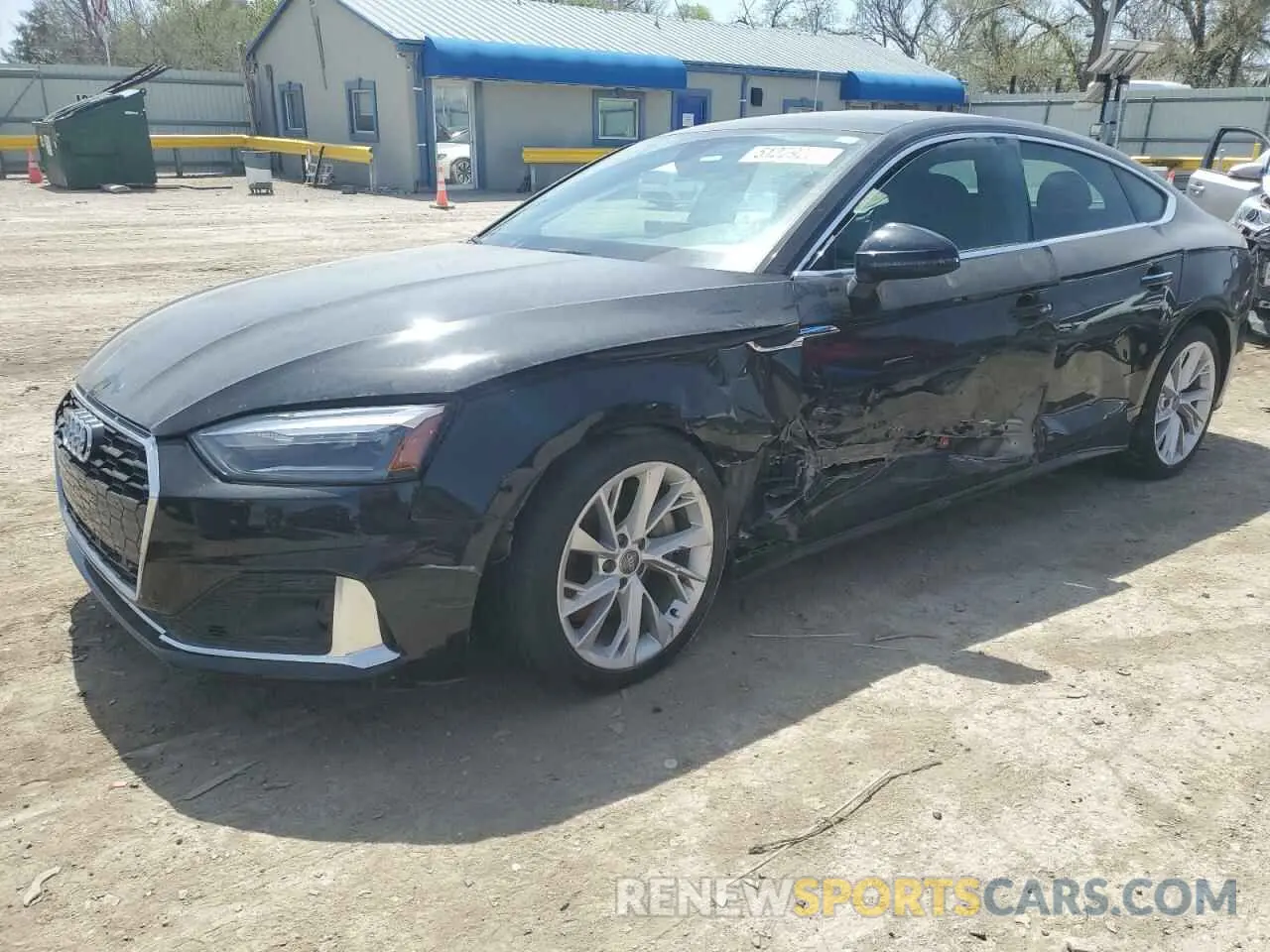 1 Photograph of a damaged car WAUANCF53LA005165 AUDI A5 2020