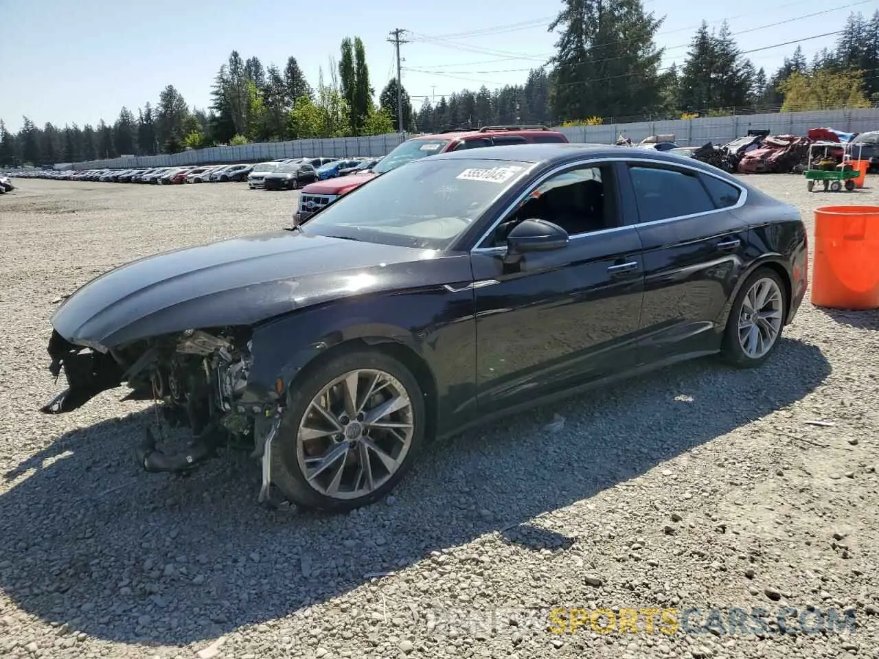 1 Photograph of a damaged car WAUANCF54LA006096 AUDI A5 2020