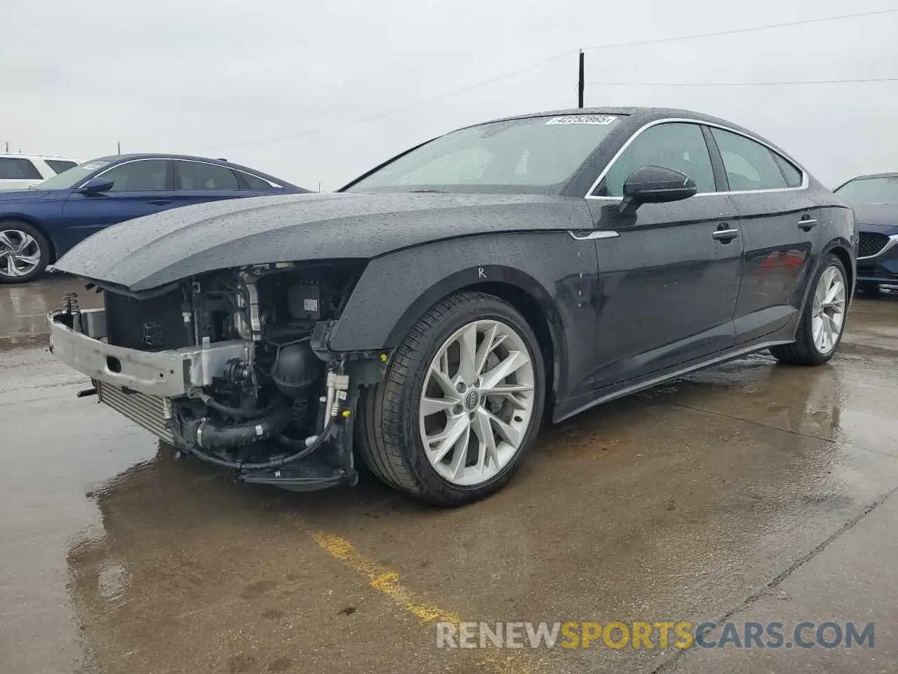 1 Photograph of a damaged car WAUANCF56LA001837 AUDI A5 2020