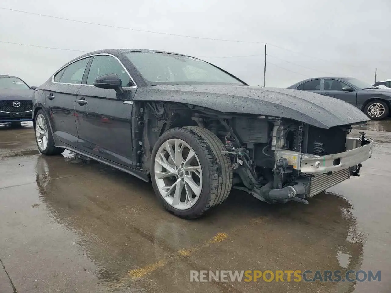 4 Photograph of a damaged car WAUANCF56LA001837 AUDI A5 2020