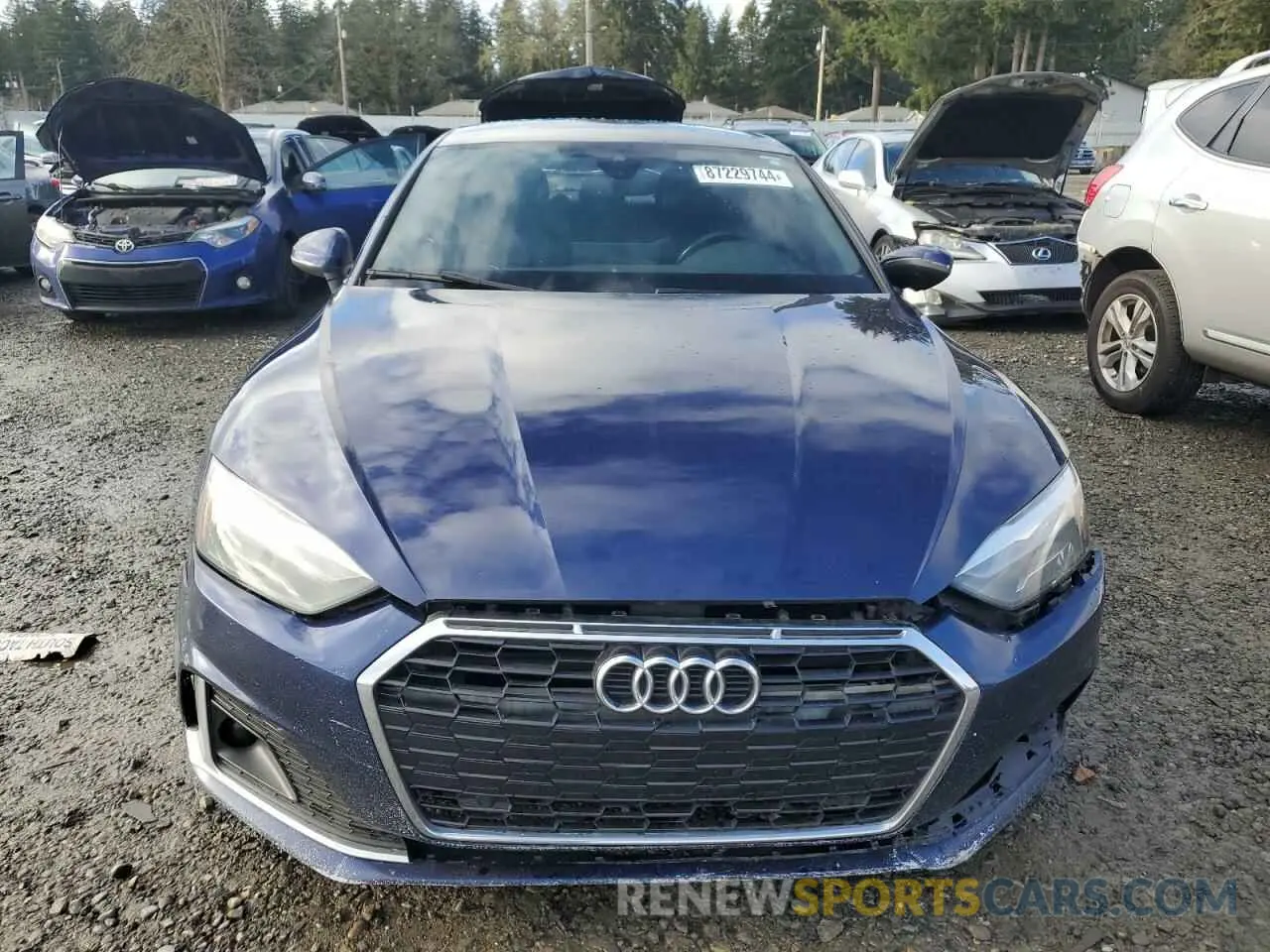 5 Photograph of a damaged car WAUANCF56LA007430 AUDI A5 2020