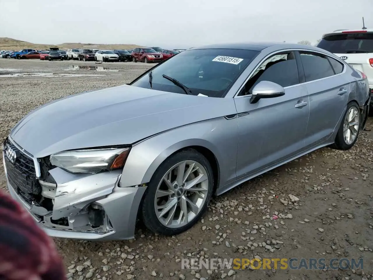 1 Photograph of a damaged car WAUANCF56LA009128 AUDI A5 2020