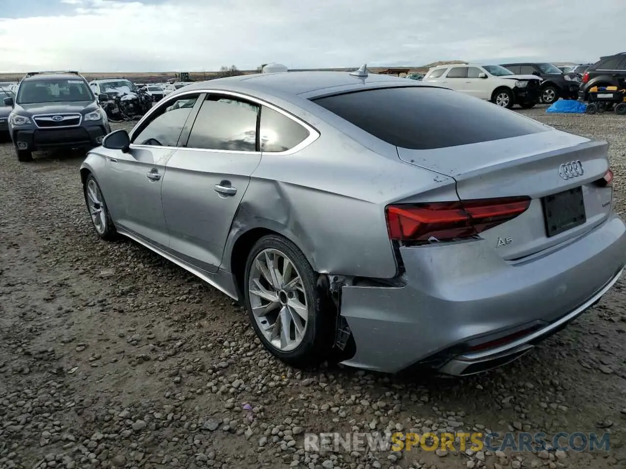 2 Photograph of a damaged car WAUANCF56LA009128 AUDI A5 2020