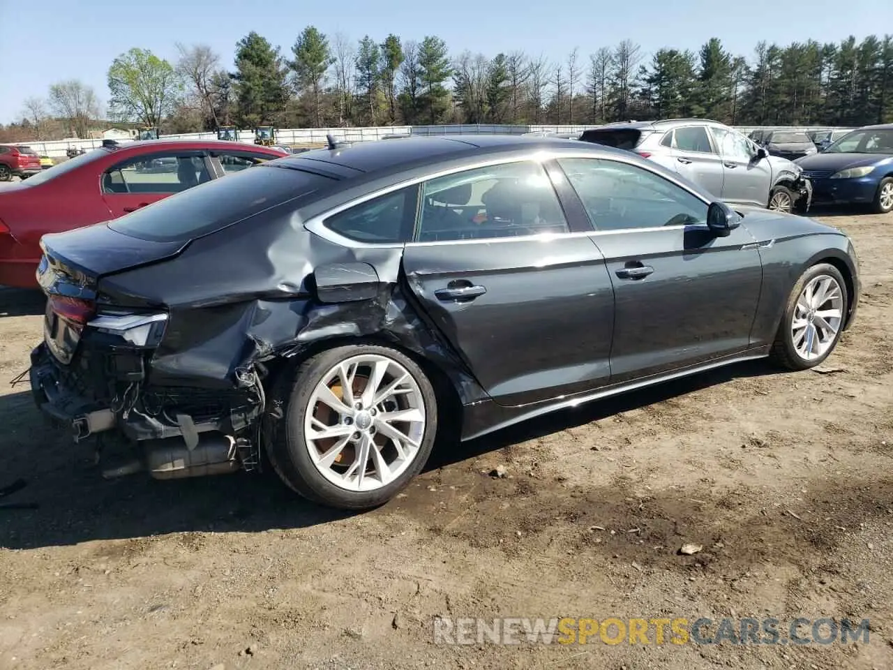 3 Photograph of a damaged car WAUANCF57LA009087 AUDI A5 2020