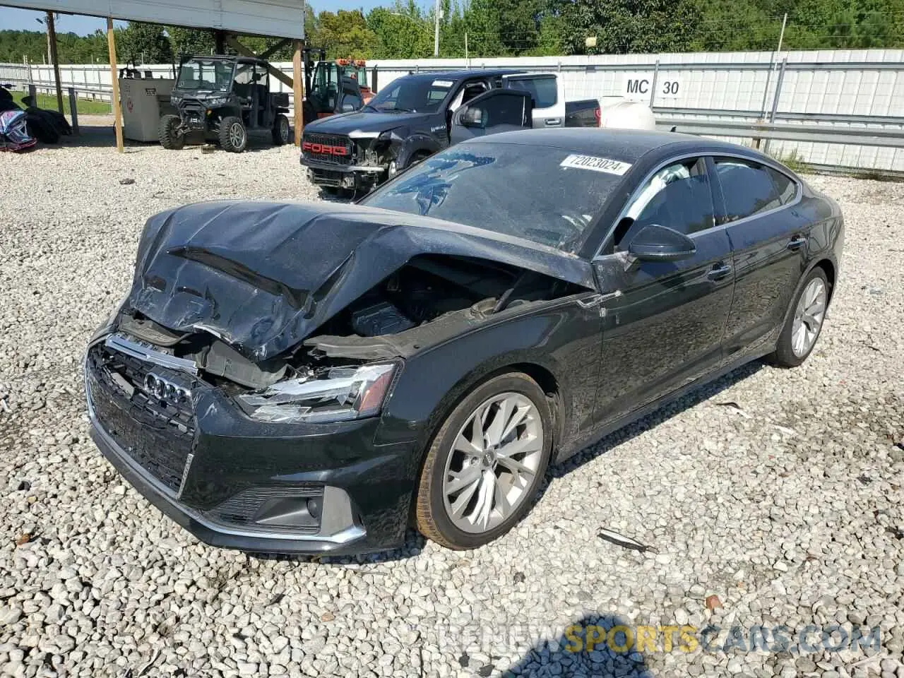 1 Photograph of a damaged car WAUANCF58LA004738 AUDI A5 2020