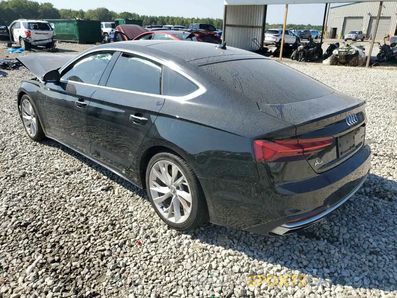 2 Photograph of a damaged car WAUANCF58LA004738 AUDI A5 2020