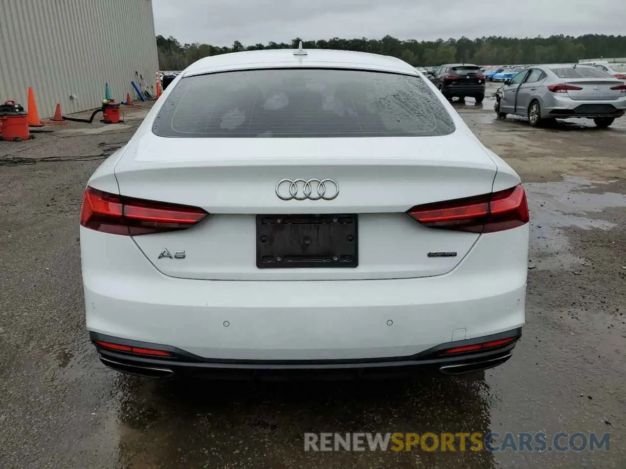 6 Photograph of a damaged car WAUCNCF50LA002555 AUDI A5 2020