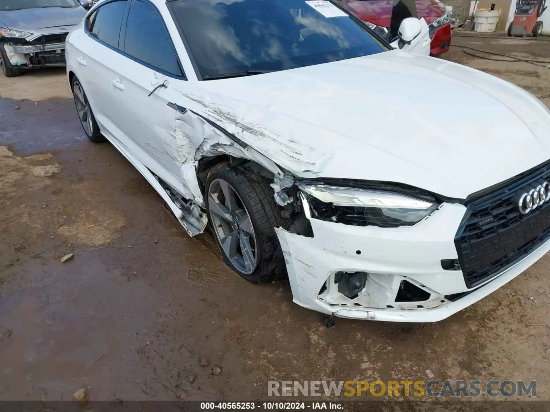 6 Photograph of a damaged car WAUCNCF50LA017671 AUDI A5 2020