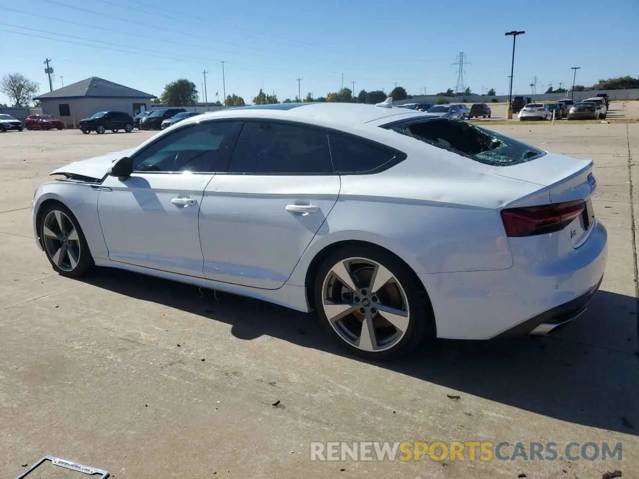 2 Photograph of a damaged car WAUCNCF52LA001052 AUDI A5 2020