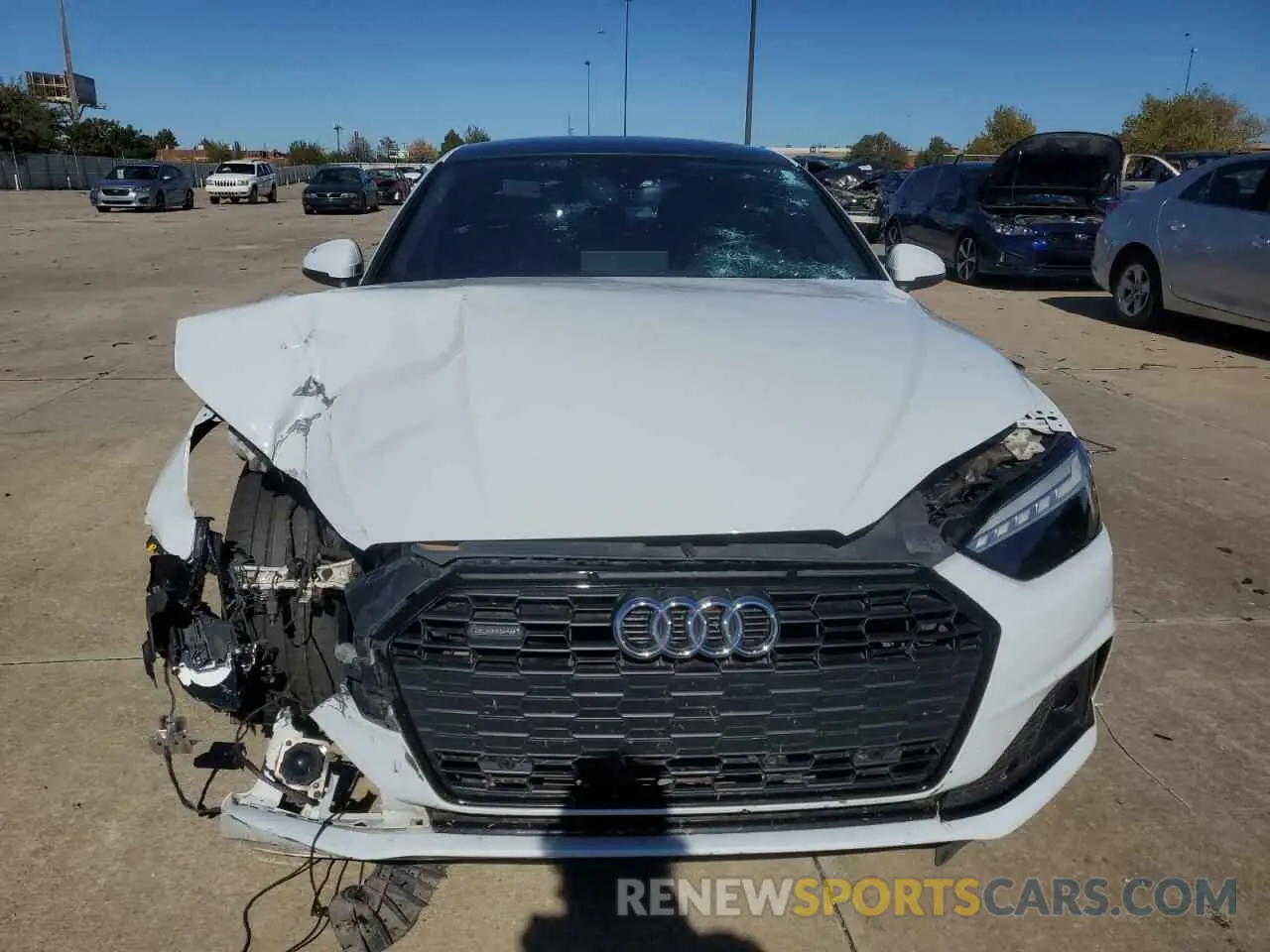 5 Photograph of a damaged car WAUCNCF52LA001052 AUDI A5 2020