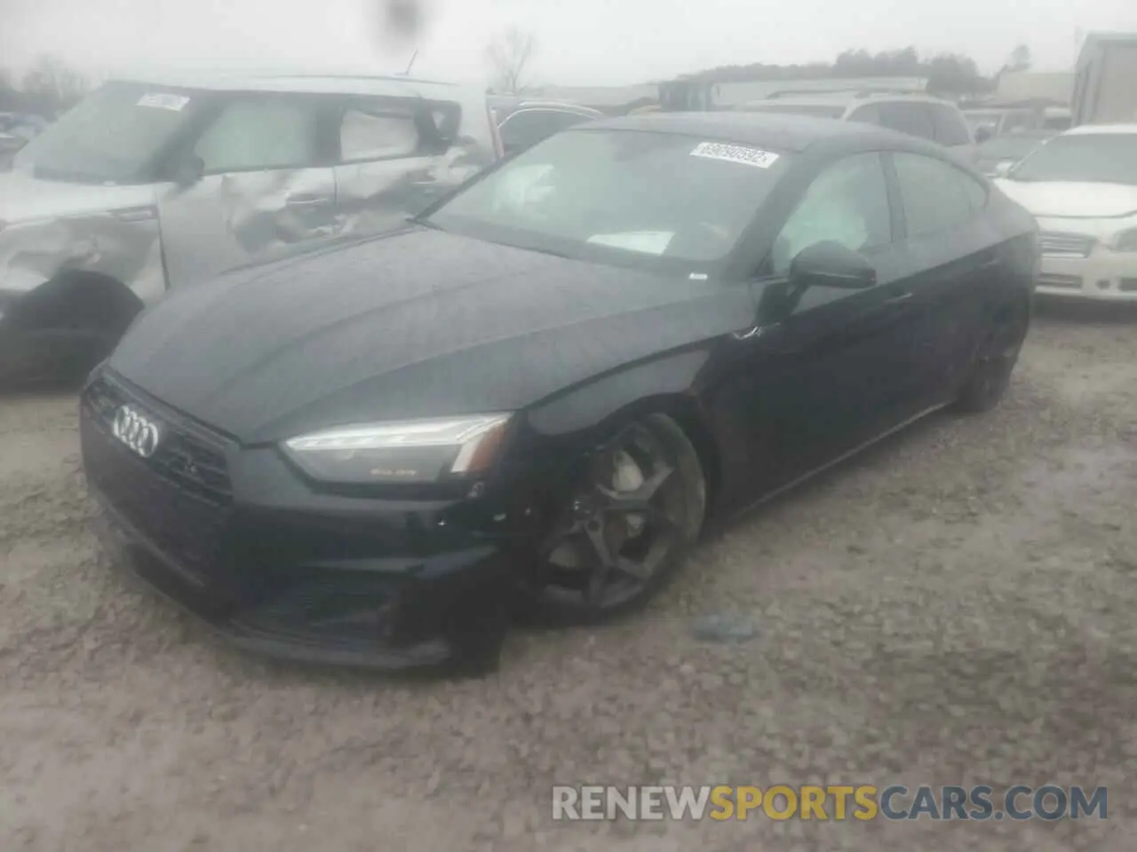 1 Photograph of a damaged car WAUCNCF54LA011680 AUDI A5 2020