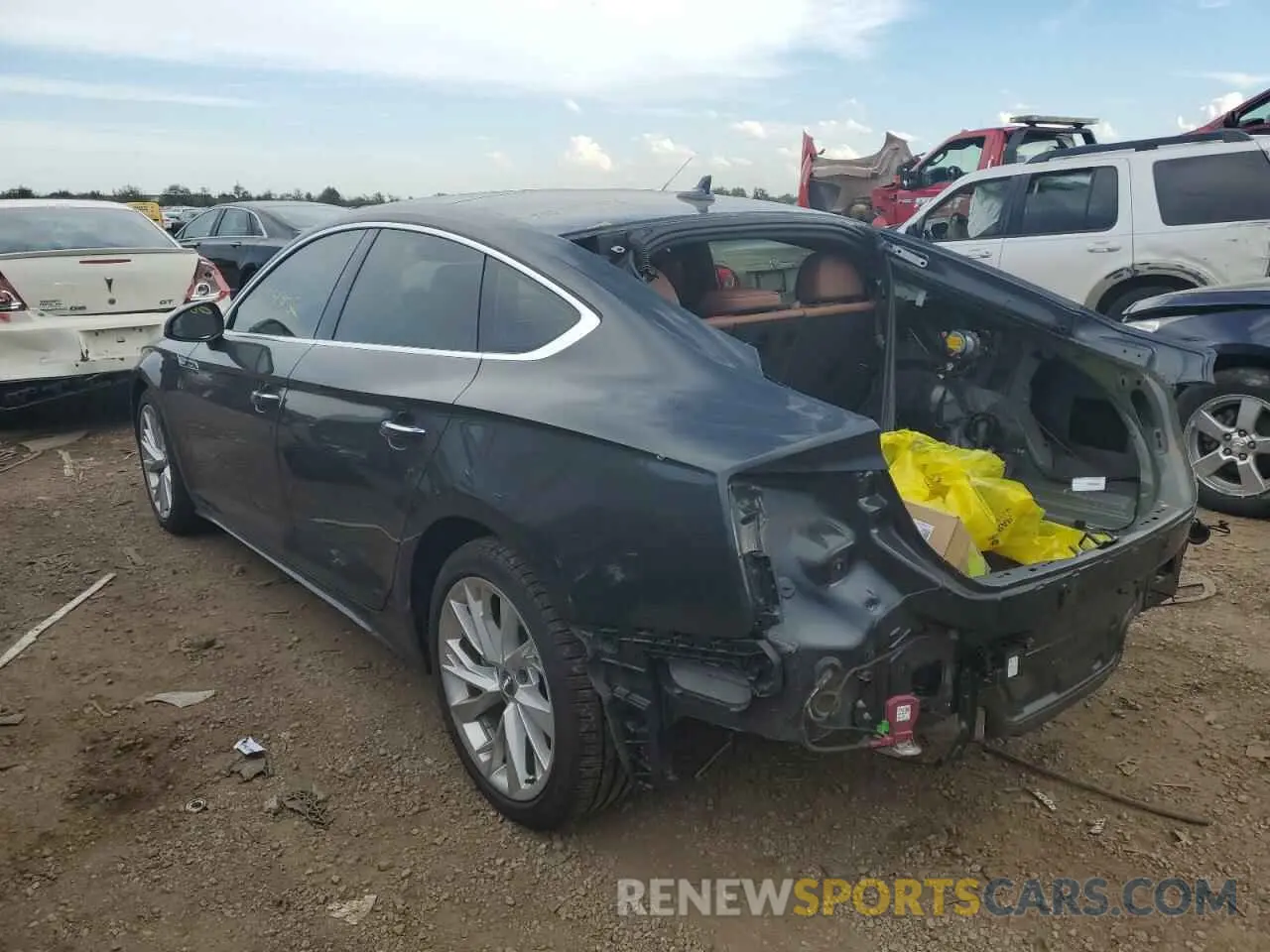 3 Photograph of a damaged car WAUCNCF54LA014479 AUDI A5 2020