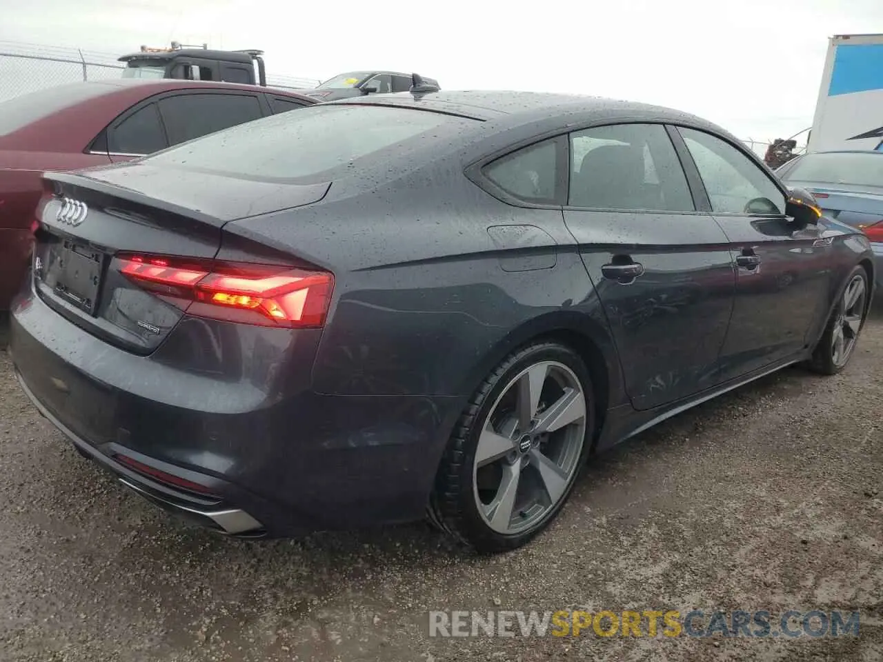 3 Photograph of a damaged car WAUCNCF56LA001331 AUDI A5 2020