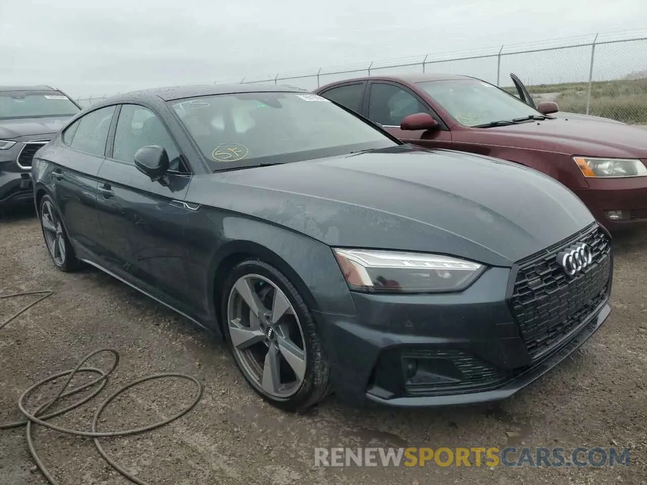 4 Photograph of a damaged car WAUCNCF56LA001331 AUDI A5 2020