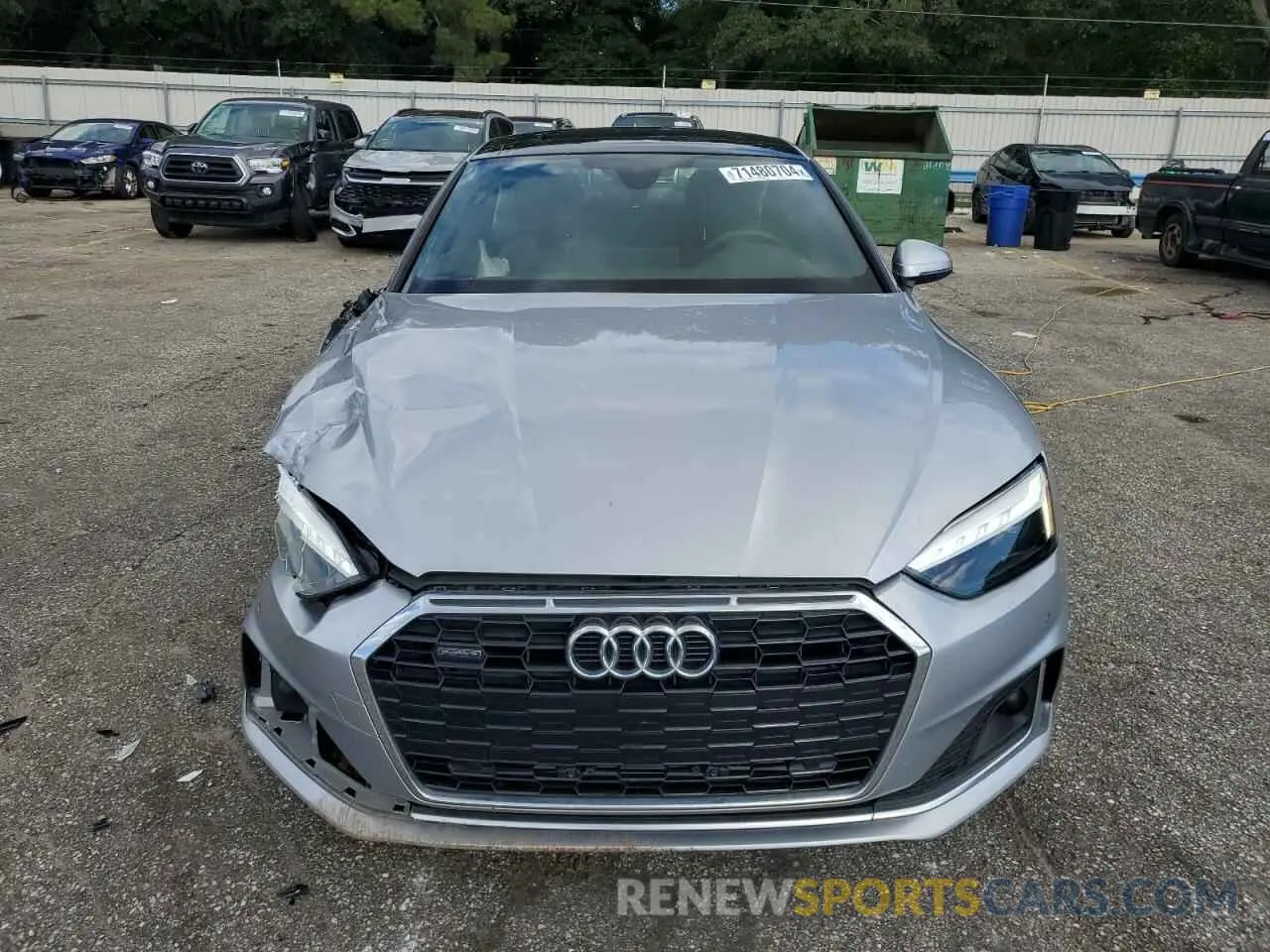 5 Photograph of a damaged car WAUCNCF57LA013083 AUDI A5 2020