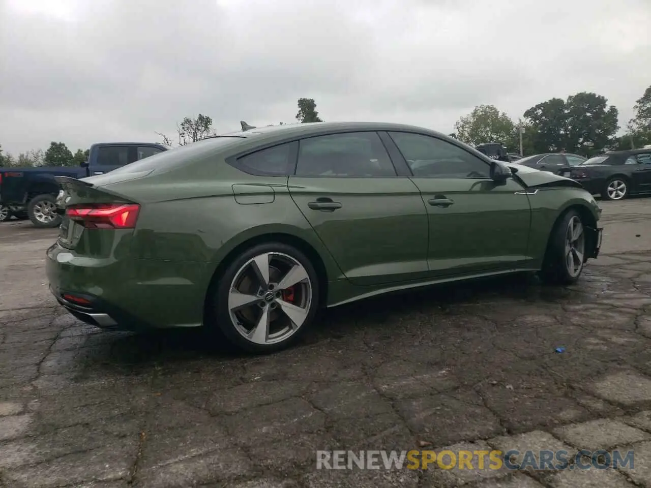 3 Photograph of a damaged car WAUCNCF58LA005414 AUDI A5 2020