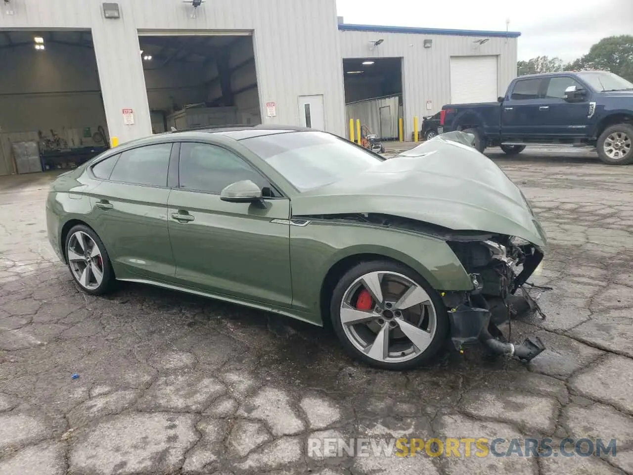 4 Photograph of a damaged car WAUCNCF58LA005414 AUDI A5 2020