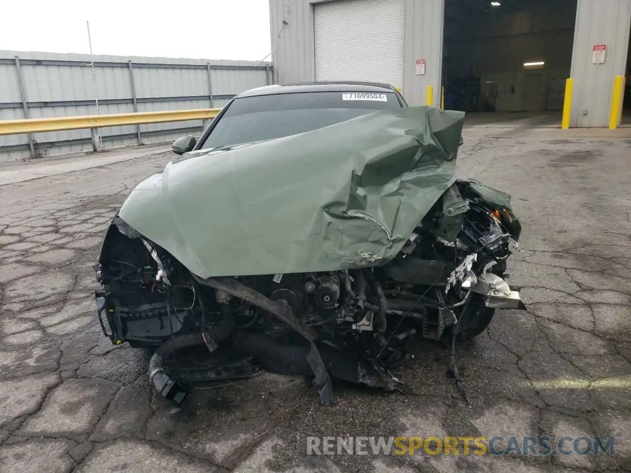 5 Photograph of a damaged car WAUCNCF58LA005414 AUDI A5 2020