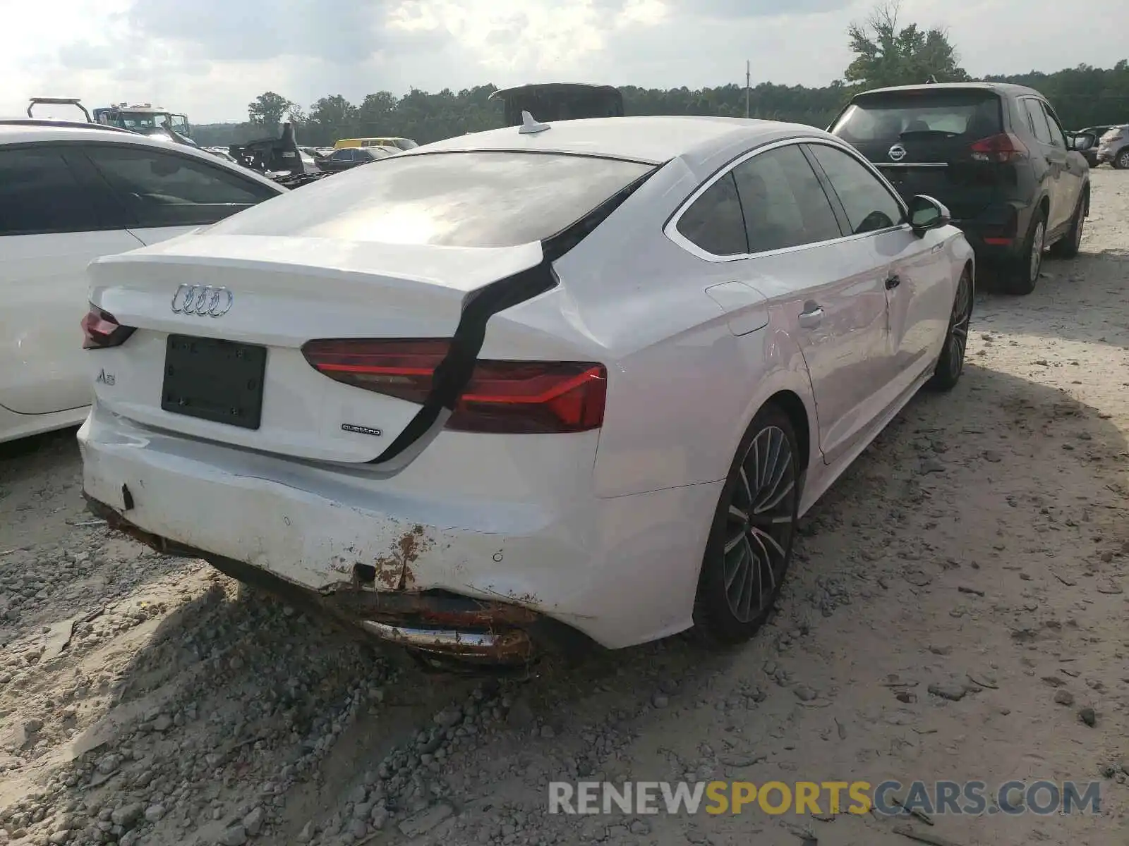 9 Photograph of a damaged car WAUCNCF5XLA003986 AUDI A5 2020