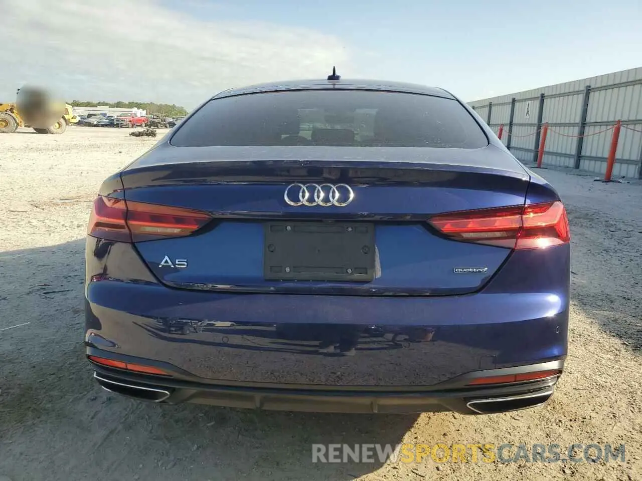 6 Photograph of a damaged car WAUCNCF5XLA014857 AUDI A5 2020