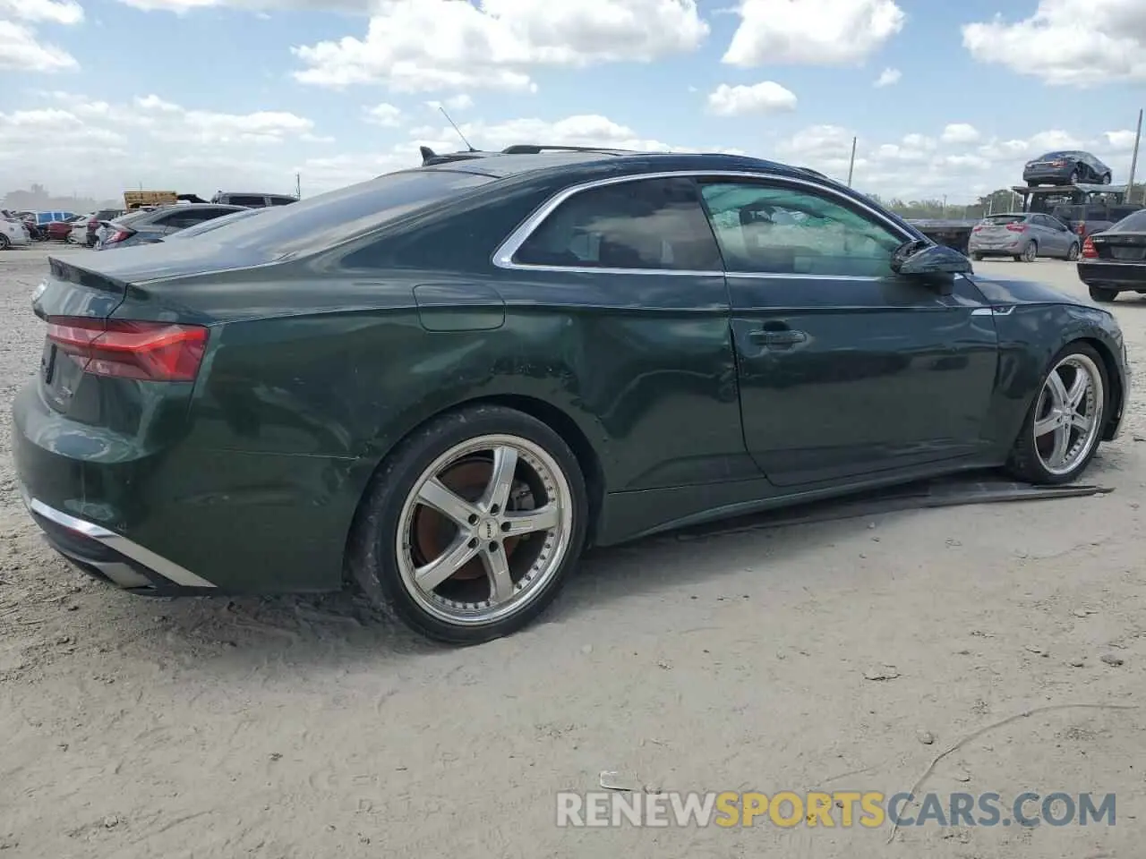 3 Photograph of a damaged car WAUSNAF52LA003433 AUDI A5 2020
