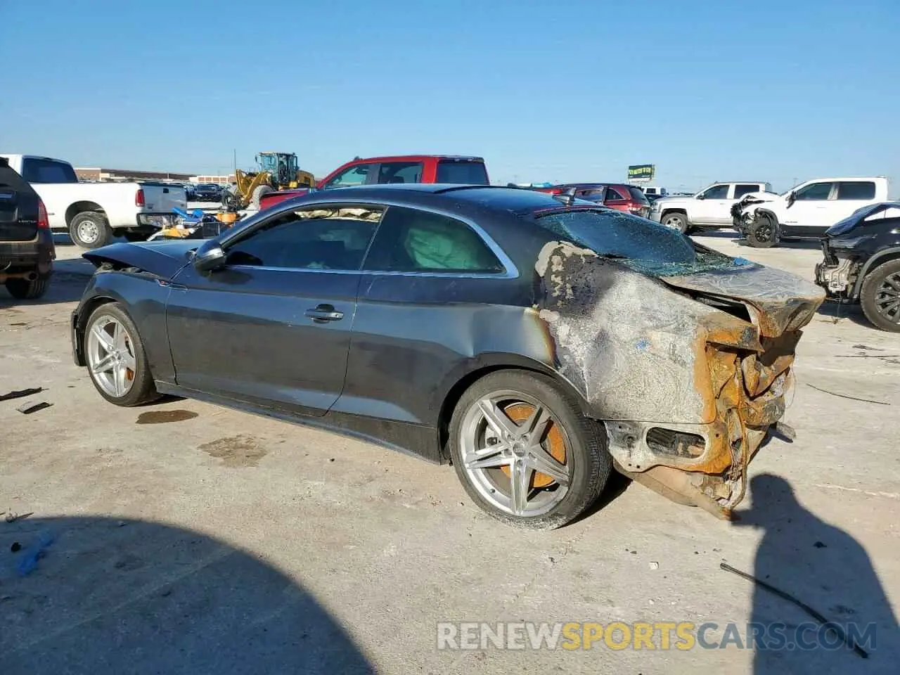 2 Photograph of a damaged car WAUTNAF54LA001560 AUDI A5 2020