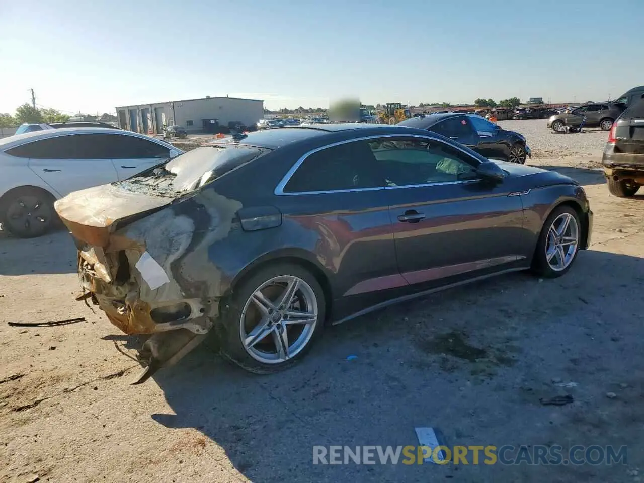 3 Photograph of a damaged car WAUTNAF54LA001560 AUDI A5 2020