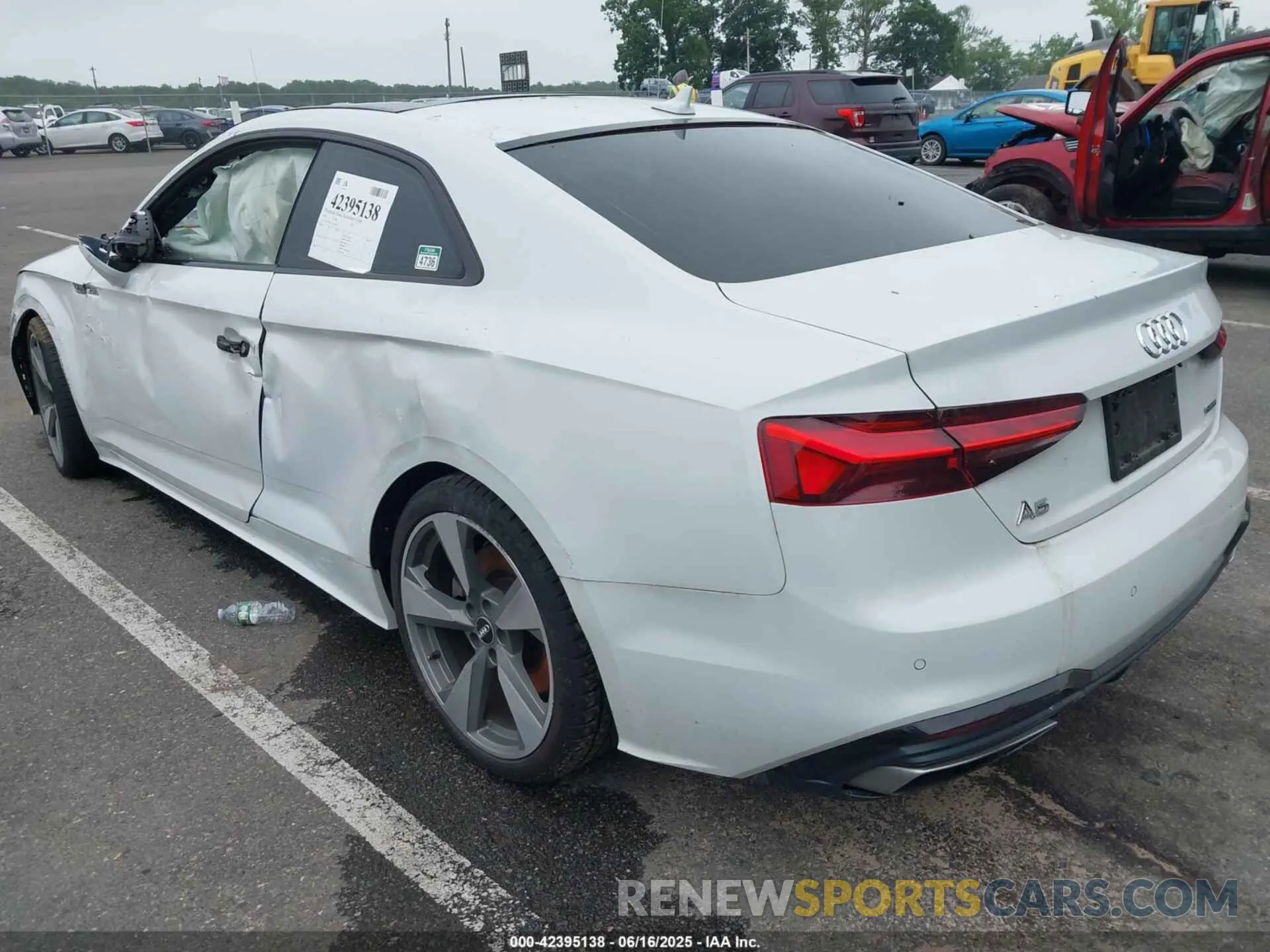 3 Photograph of a damaged car WAUTNAF57LA001505 AUDI A5 2020
